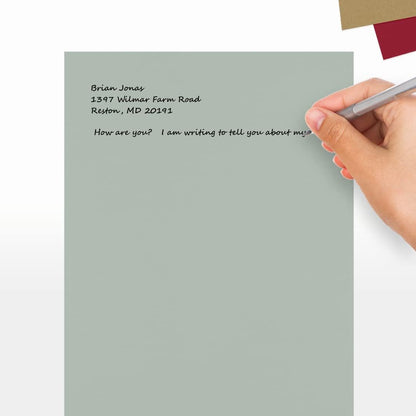 LUXPaper 8.5" x 11" Paper | Letter Size | Pastel Canary Yellow | 60lb. Text | 50 Qty