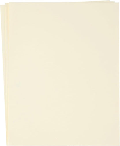 30 sheets Cardstock Paper 8 1/2 x 11 Inches for Crafts and Invitations (White/Red/Blue)