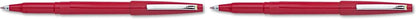 Pentel Rolling Writer Pen, 0.8 Millimeter Cushion Ball Tip, Black Ink, Box of 12 (R100-A)