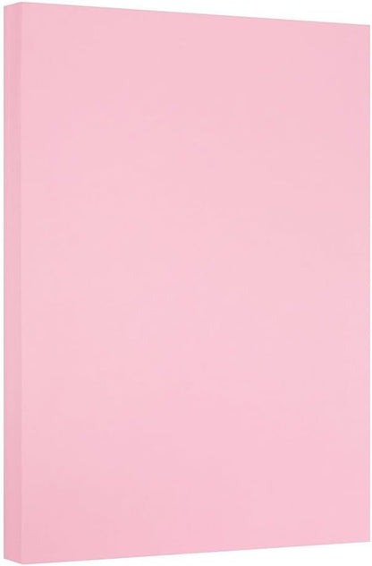 JAM PAPER Vellum Bristol 65lb Cardstock - 8.5 x 11 Coverstock - 147 gsm - Cream - 50 Sheets/Pack