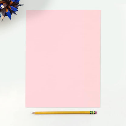 LUXPaper 8.5" x 11" Paper | Letter Size | Pastel Canary Yellow | 60lb. Text | 50 Qty