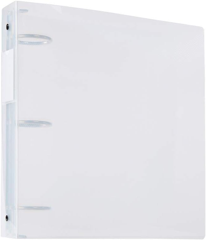 Filexec Products 2-Inch 3 Ring Binder, Clear, Pack of 2 (50299-64243)