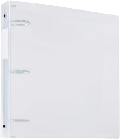 Filexec Products 2-Inch 3 Ring Binder, Clear, Pack of 2 (50299-64243)