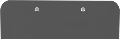 Trade Quest Plastic Clipboard Opaque Color Letter Size Low Profile Clip (Pack of 6) (Black)