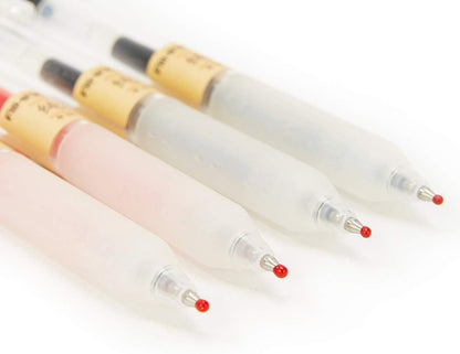 czxwyst X97 Retractable Gel Ink Pens 0.5mm Fine Point (Black Color 12-Pack)