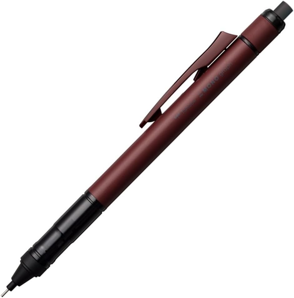 Tombow Pencil Mechanical Pencil 0.5mm MONO Monograph Tune (Black Extreme Monograph) Full Black DPA-165A