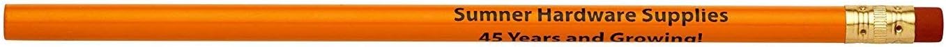 Pencil Guy Promotional Personalized Imprinted Round Pencils.-500 per box