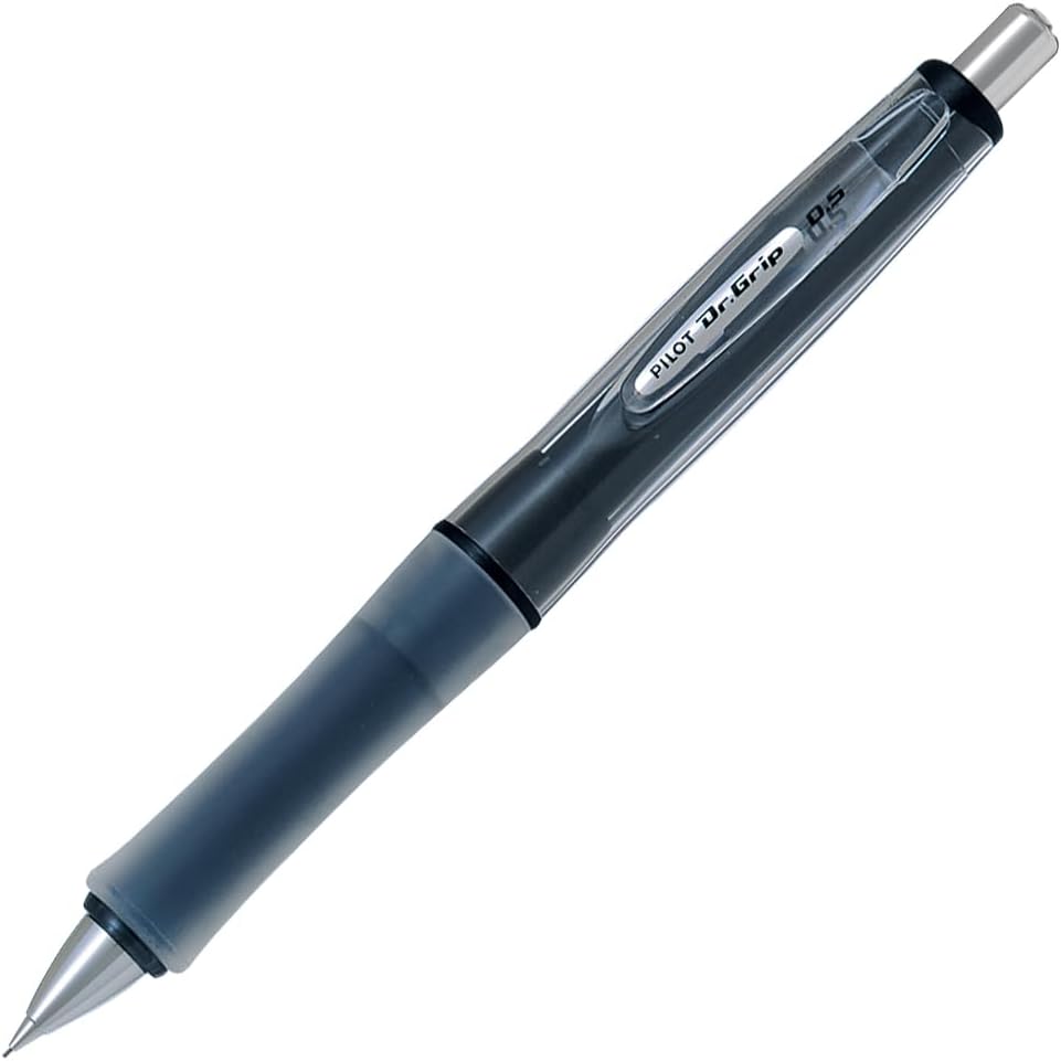Pilot Mechanical Pencil Dr. Grip G-Spec Flash Colors, 0.5mm, Flash White (HDGS-60R-FW)