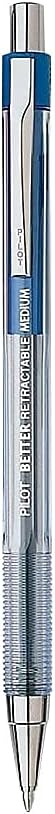 PILOT Pen 30000 The Better Ball Point Pen Refillable & Retractable Ballpoint Pens, Fine Point, Black Ink, 12-Pack