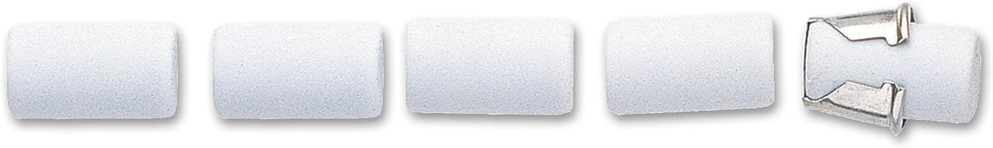 Pentel Refill Eraser for AL, Ax and PD Series Pencils 5 Pcs/Tube, 3-PK