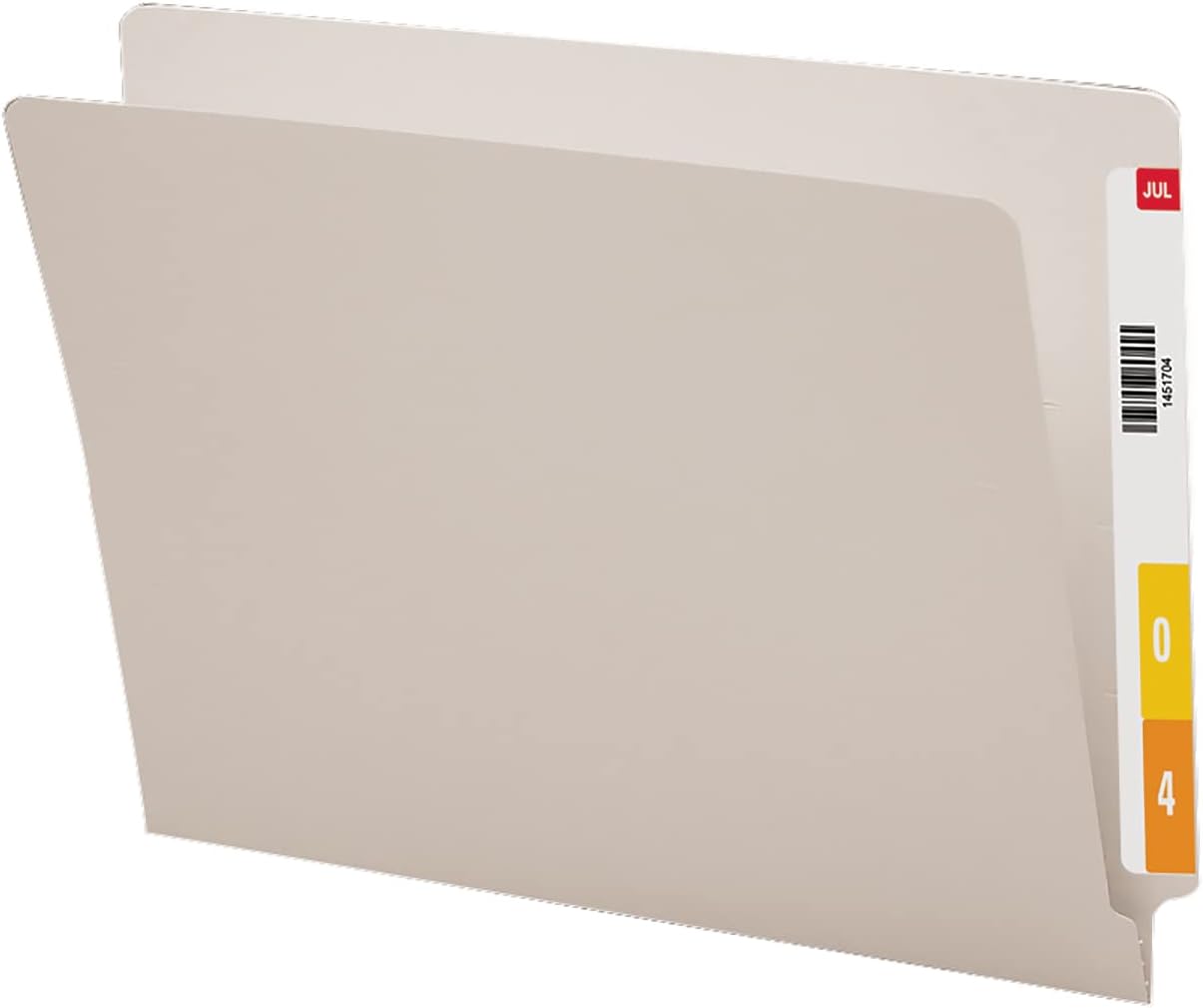 Smead End Tab File Folder, Shelf-Master Reinforced Straight-Cut Tab, Letter Size, Green, 100 per Box (25110)