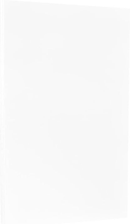 JAM PAPER Ledger Matte 24lb Paper - 90 gsm - 11 x 17 Tabloid - Yellow Recycled - 100 Sheets/Pack