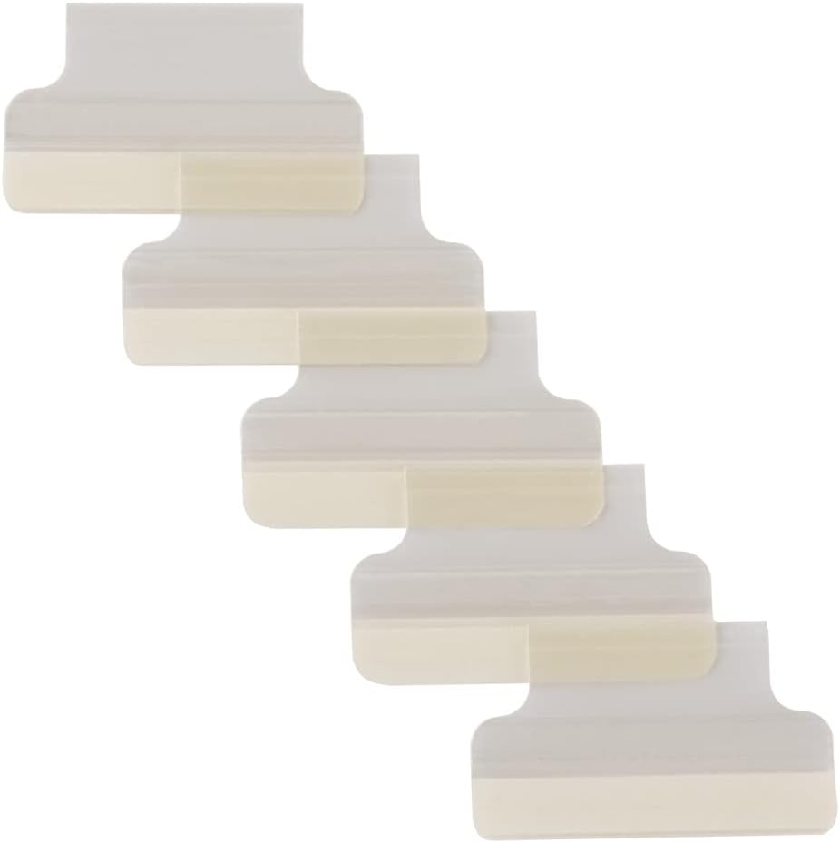 Avery Insertable Self-Adhesive Tabs with Printable Inserts, 1", Permanent Adhesive, Clear, Pack of 25 Index Tabs (16221)