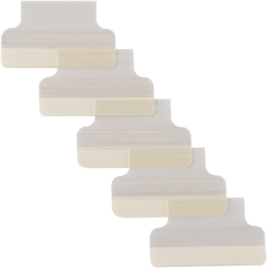 Avery Insertable Self-Adhesive Tabs with Printable Inserts, 1", Permanent Adhesive, Clear, Pack of 25 Index Tabs (16221)