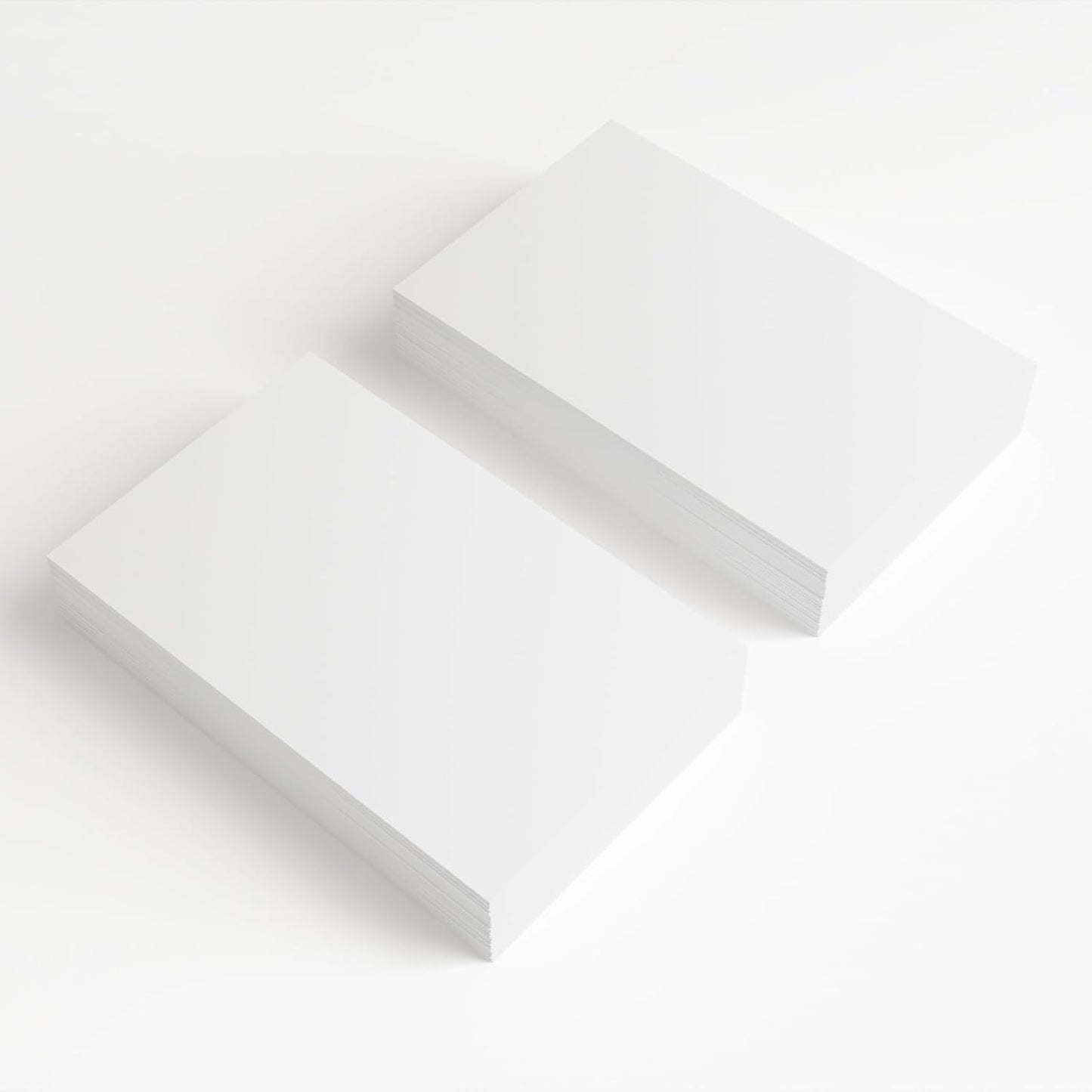 100 Sheets blank cardstock 2 x 3.5 In Heavy Weight business Card Stock 350gsm/130lb Learning Card, Note Card, Thank You Inserts, Gift Tags, Paper Crafts, Write, Draw, DIY (2X3.5 Inches)