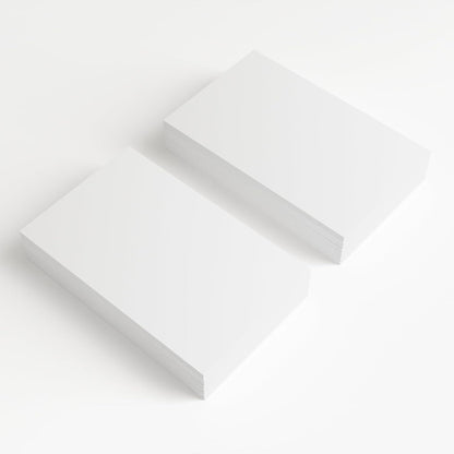 100 Sheets blank cardstock 2 x 3.5 In Heavy Weight business Card Stock 350gsm/130lb Learning Card, Note Card, Thank You Inserts, Gift Tags, Paper Crafts, Write, Draw, DIY (2X3.5 Inches)