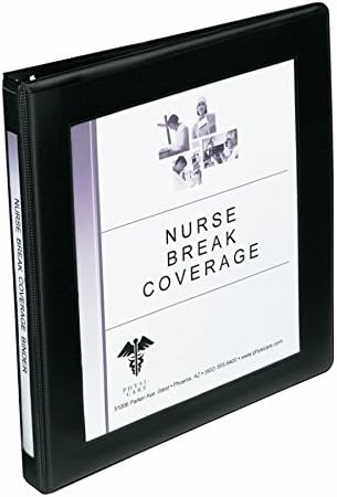 Avery Framed View Binder with 1/2 inch Gap Free Slant Ring, Black (68050)