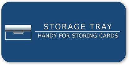Roaring Spring Mini Index Cards 3"x2.5", 200 Count, 100# White Single Sided Ruled Paper, In Convent Tray Holder, Blank on Back (Pack of 1)