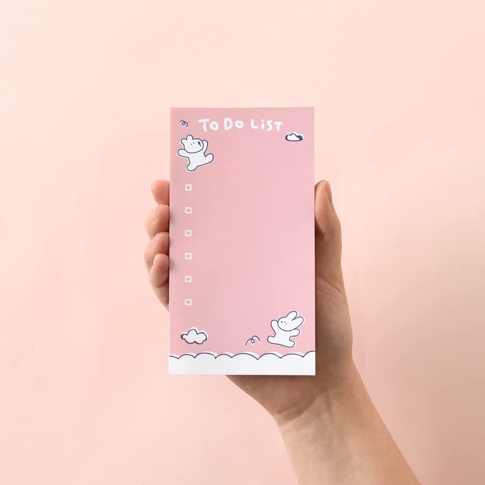 Monolike Memopad Memories design B SET - 4 Packs, 4 Different Designs, 100 Sheets Per Pad, Total 400 Sheets, Note pads, Writing pads, 3.15 x 4.17 Inches