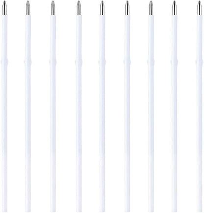20 pcs 0.7mm Black Color Replaceable Ballpoint Pen Refill School Office Supplies(4.2 inch)