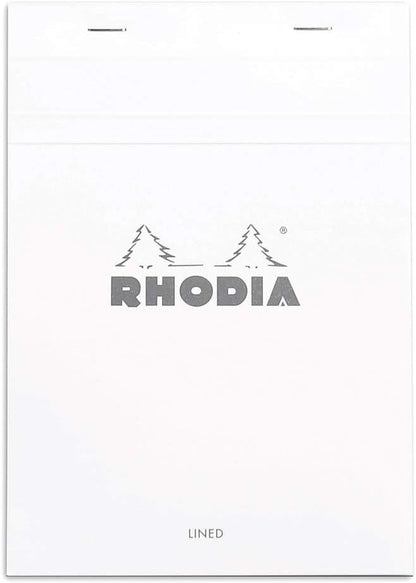Rhodia 80 Sheet Graph Notepads, 4 by 6", Black