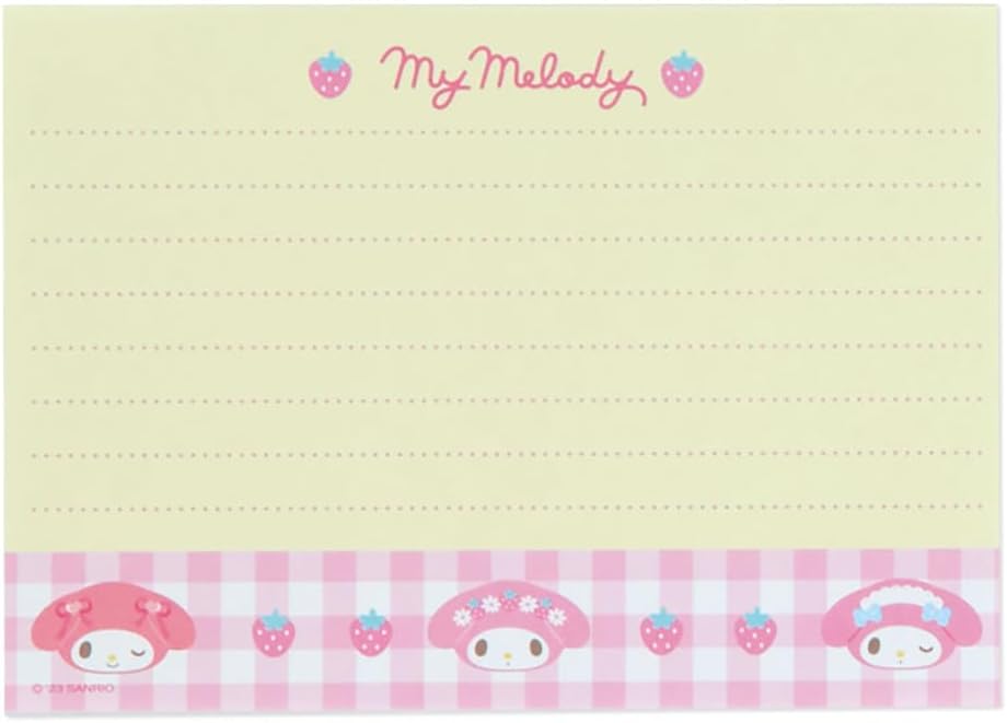Sanrio Hello Kitty 8 Design Memo 016942