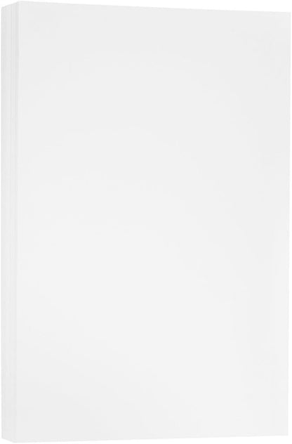 JAM PAPER Ledger Matte 24lb Paper - 90 gsm - 11 x 17 Tabloid - Yellow Recycled - 100 Sheets/Pack
