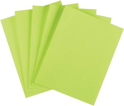 Staples Brights 24 Lb. Colored Paper Dark Green 500/Ream, For Office, School & Home