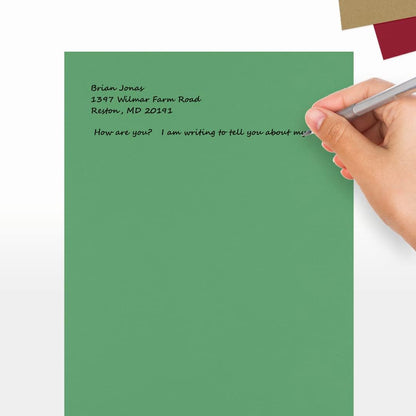 LUXPaper 8.5" x 11" Paper | Letter Size | Pastel Canary Yellow | 60lb. Text | 50 Qty