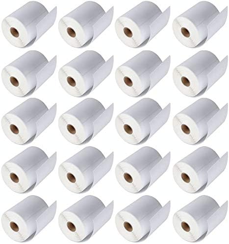 MFLABEL 4x6 Thermal Shipping Labels - 2 Rolls of 250, Perforated & Smudge-Proof Direct Thermal Labels Compatible with Rollo, Zebra, for Amazon UPS FedEx Shopify