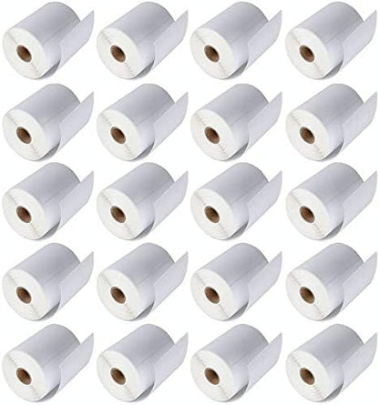 MFLABEL 4x6 Thermal Shipping Labels - 2 Rolls of 250, Perforated & Smudge-Proof Direct Thermal Labels Compatible with Rollo, Zebra, for Amazon UPS FedEx Shopify