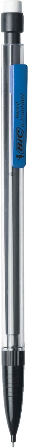 BIC Xtra-Precision Mechanical Pencils with Erasers, Fine Point (0.5mm), 5-Count Pack Mechanical Drafting Pencil Set