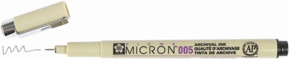 SAKURA Pigma Micron Fineliner Pens - Archival Black Ink Pens - Pens for Writing, Drawing, or Journaling - Assorted Point Sizes - 6 Pack