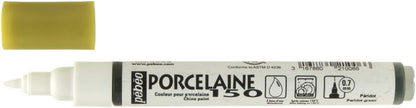 Pebeo Porcelaine 150, China Paint Fine Tip Marker - Anthracite Black (021009)