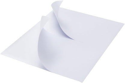 SJPACK 1000 Half Sheet Self Adhesive Shipping Labels, 8.5" x 5.5" Address Labels for Laser & Inkjet Printers(1000 labels-500 Sheet)