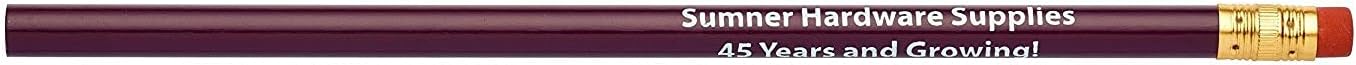 Pencil Guy Promotional Personalized Imprinted Round Pencils.-500 per box