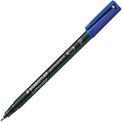 STAEDTLER Lumocolor Permanent Pen 317 Medium 1.0mm Line - Assorted Colours (Pack of 8) (317 WP8 ST), pack of 8
