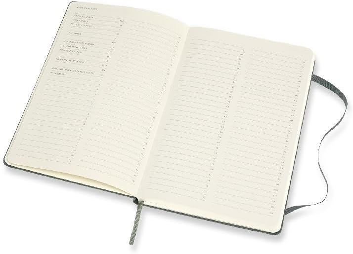 Moleskine Professional Notebook, Large, Forest Green, Hard Cover (5 x 8.25)