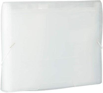 JAM Paper Accordion Folders - 13 Pocket Plastic Expanding File - Legal Size - 10 x 15 - Red - Sold Individually