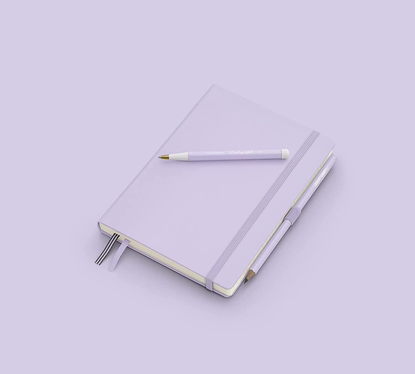 LEUCHTTURM1917 - Notebook Hardcover Medium A5-251 Numbered Pages for Writing and Journaling - Thinking Ahead (Plain Paper, Spice Brown)