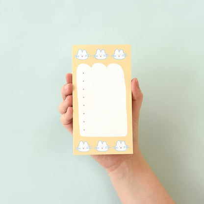 Monolike Memopad Memories design B SET - 4 Packs, 4 Different Designs, 100 Sheets Per Pad, Total 400 Sheets, Note pads, Writing pads, 3.15 x 4.17 Inches