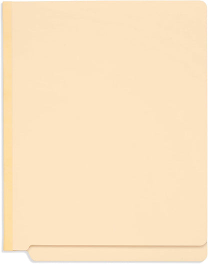 Blue Summit Manila Classification Folder, 1 Divider Classification Folder and 4 Fasteners, Letter Size, Manila – 50 Folders