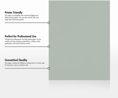 LUXPaper 8.5" x 11" Paper | Letter Size | Pastel Canary Yellow | 60lb. Text | 50 Qty