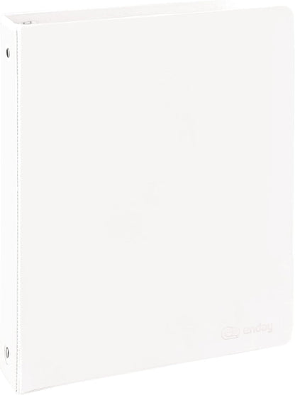 3 Inch Binder 3 Ring Binders Green, Slant D-Ring 3” Clear View Cover with 2 Inside Pockets, Heavy Duty Colored School Supplies Office and Home Binders – By Enday