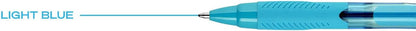 Uni-Ball Jetstream Elements Ballpoint Pen, Medium Point (1.0mm), Blue Ink, 6 Pens