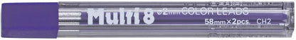 Pentel Multi 8 Color 2 mm Lead Refill, Violet (CH2-V)