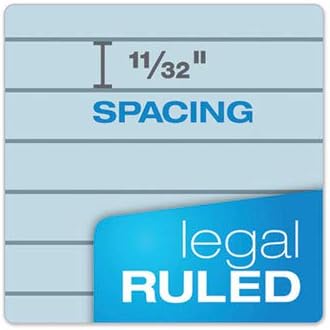 TOPS Prism+ Writing Pads, 5x 8, Perforated, Jr. Legal Ruled, Narrow 1/4 Spacing, Orchid, 50 Sheets, 12 Pack (63040)