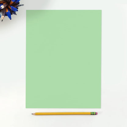 LUXPaper 8.5" x 11" Paper | Letter Size | Pastel Canary Yellow | 60lb. Text | 50 Qty
