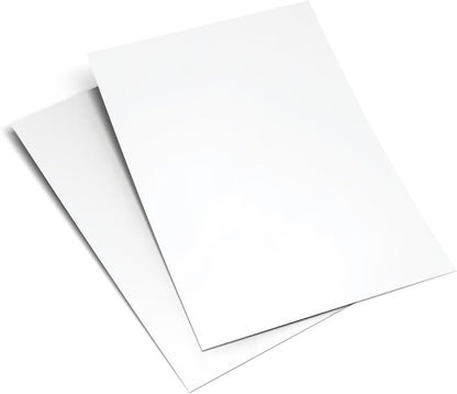100 Sheets blank cardstock 2 x 3.5 In Heavy Weight business Card Stock 350gsm/130lb Learning Card, Note Card, Thank You Inserts, Gift Tags, Paper Crafts, Write, Draw, DIY (2X3.5 Inches)