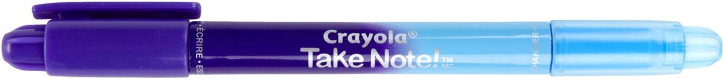 Crayola Color Changing Pens, Bullet Journal Supplies, 8 Colors, 4Count, Multicolor